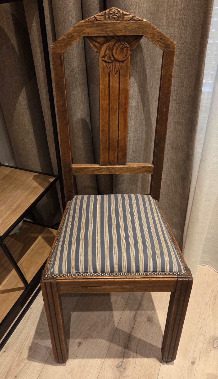 Antieke stoel (Art Nouveau stijl), Antiek en Kunst, Antiek | Meubels | Stoelen en Banken, Ophalen