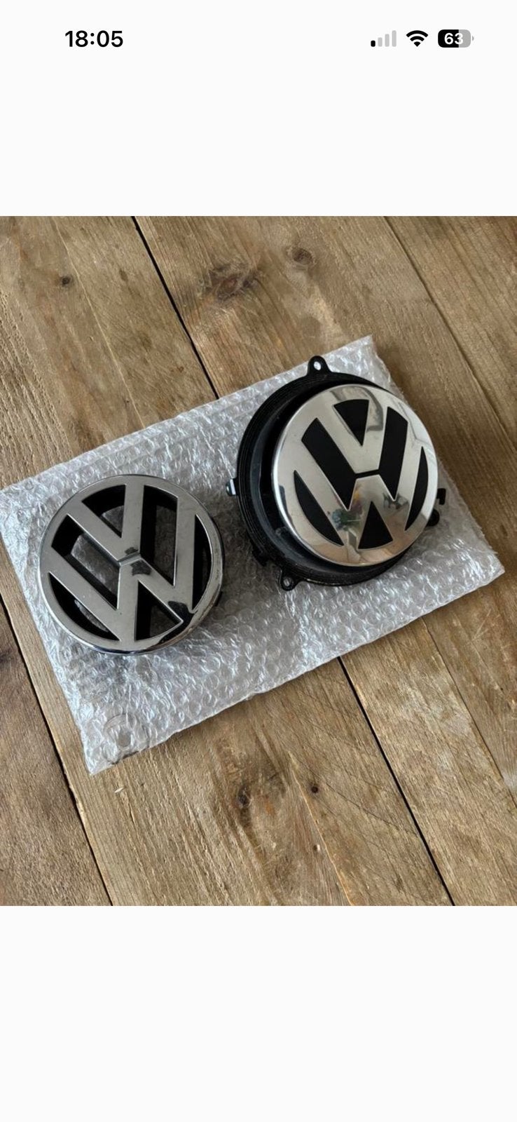 Logo’s VW Golf 5, Ophalen of Verzenden