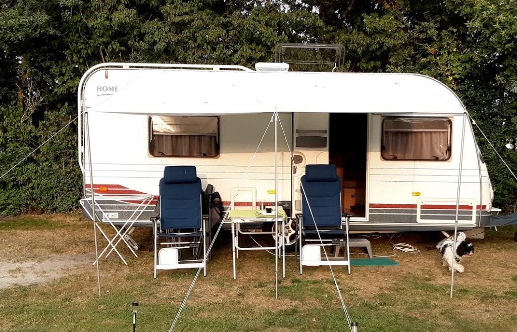 campingstoelen, Caravans en Kamperen, Ophalen, Zo goed als nieuw, Campingstoel