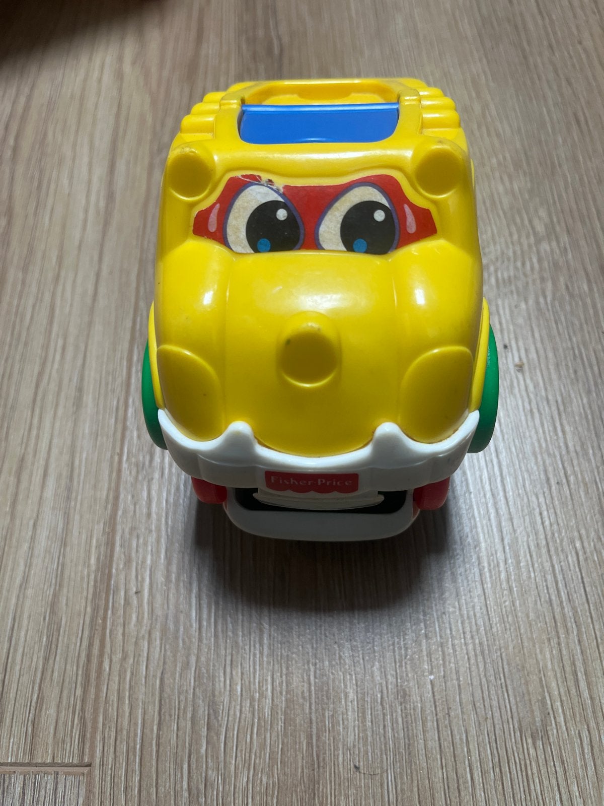 Fisher-Price Geel Speelgoedvoertuig, Ophalen, Gebruikt, Auto of Voertuig
