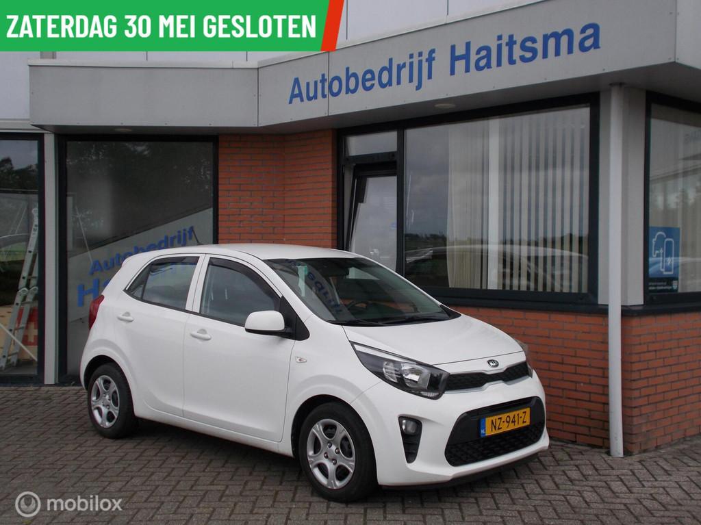 Kia Picanto 1.0 CVVT ComfortLine Airco | Cruise | El.Ramen, Gebruikt, Euro 6, Wit, Origineel Nederlands