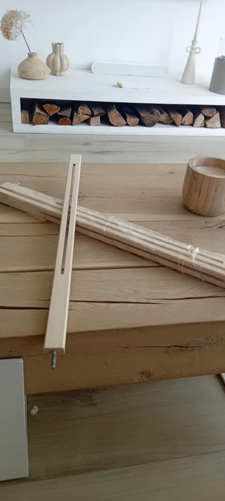 Set van 4 houten tafelpoten, Huis en Inrichting, Tafelonderdelen, Ophalen of Verzenden, Nieuw, Overige houtsoorten, Tafelpoot
