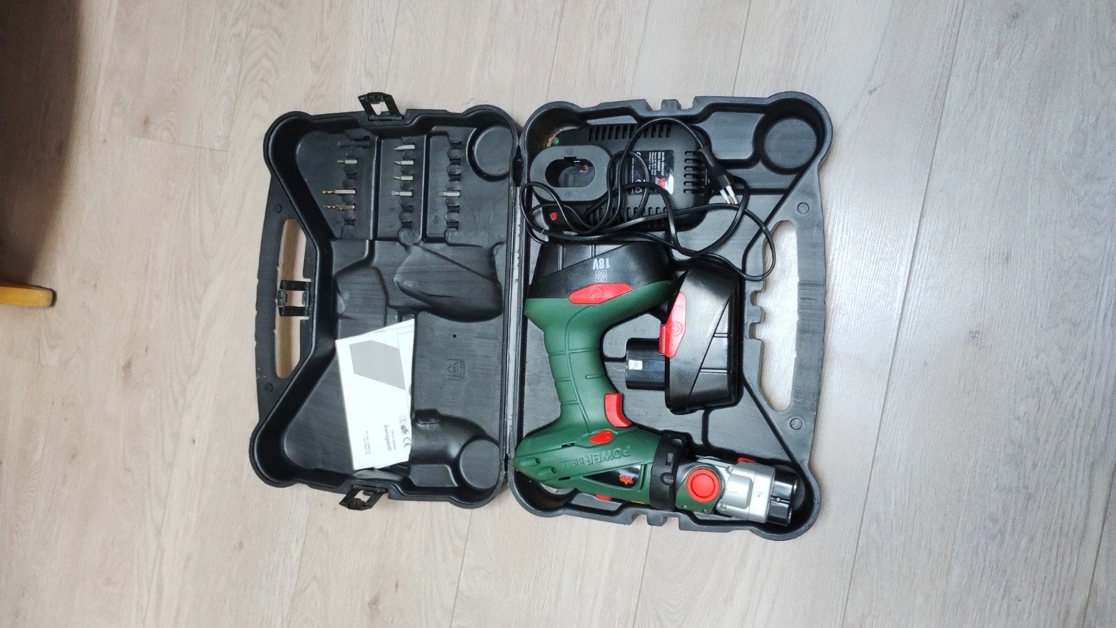 Top Craft Swingdrill TDTD-1800K2 Accuboormachine 18V, Ophalen, Variabele snelheid, Boor- en Schroefmachine, Gebruikt