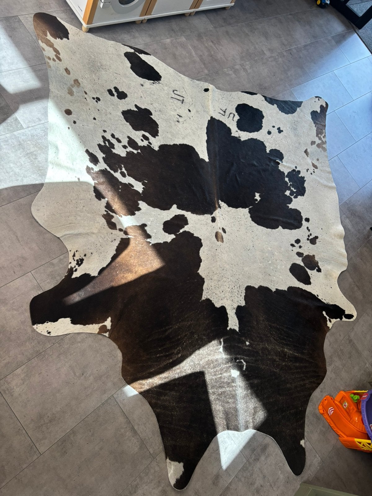 Koeienvacht vloerkleed, Ophalen, Rechthoekig, 200 cm of meer