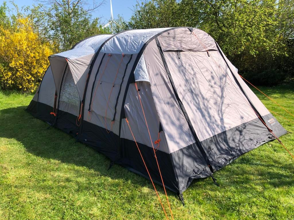 Euro Trail Bel Air 4+2 tunneltent - Ruime gezinstent, Ophalen, Gebruikt, Tot en met 6