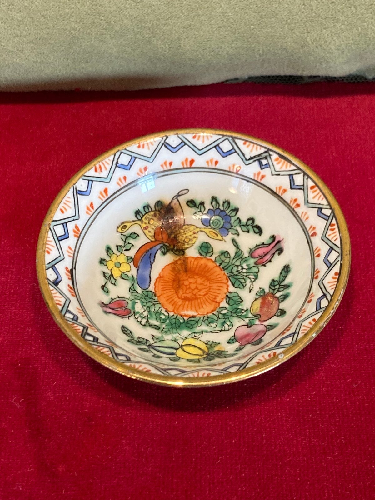 Miniatuur Chinees porseleinen schaaltje (210325), Antiek en Kunst, Antiek | Porselein, Ophalen of Verzenden