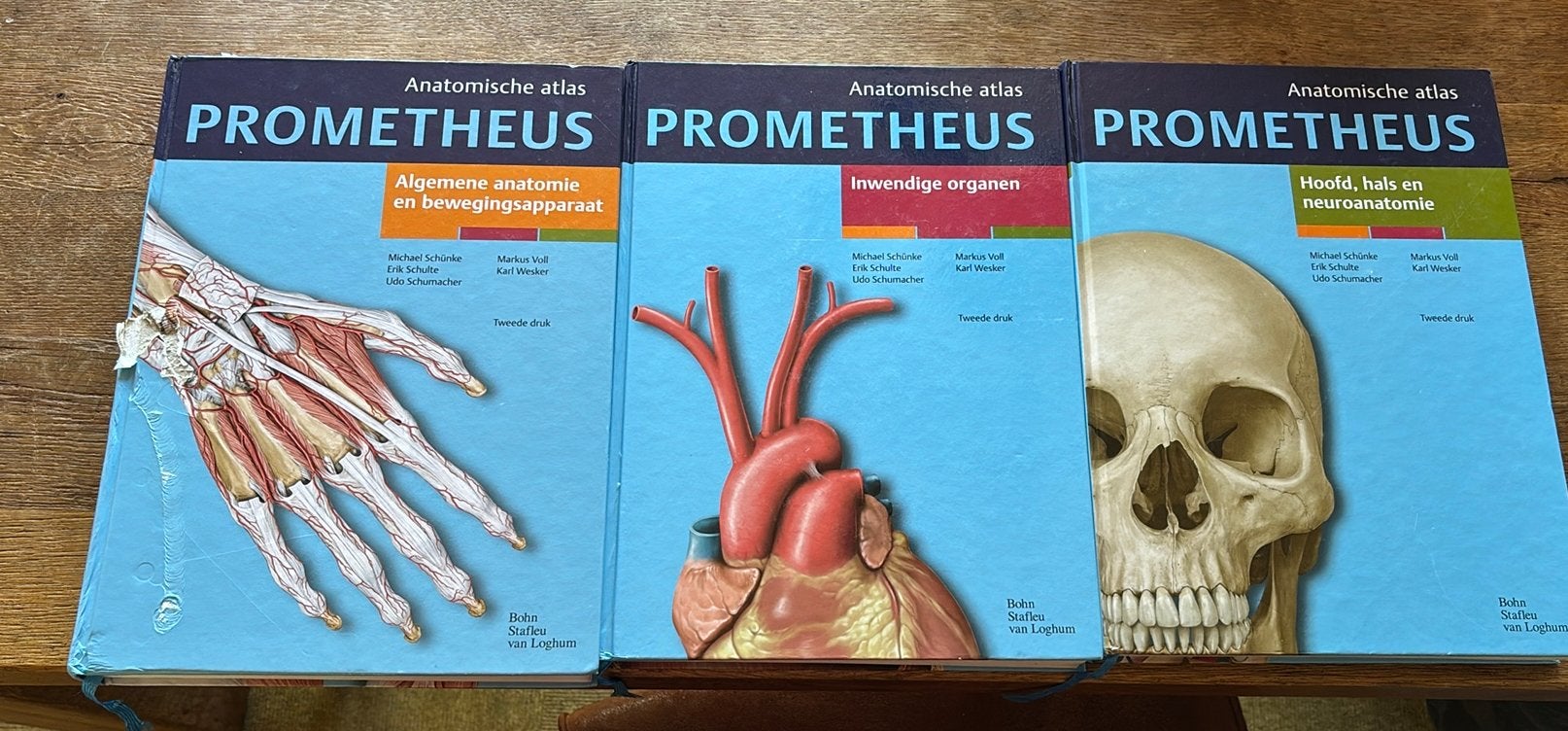 Anatomische atlassen prometheus goede staat, Boeken, Ophalen of Verzenden, Beta, Zo goed als nieuw, WO