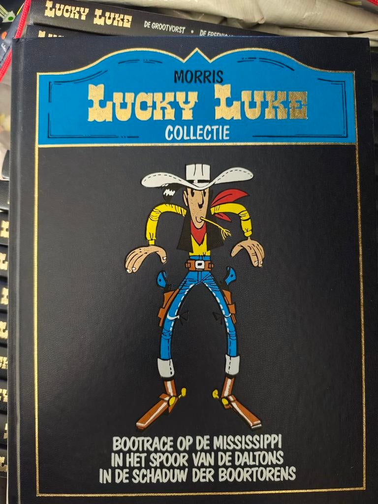 Lucky Luke Collectie - 16 stripboeken, Meerdere stripboeken, Ophalen of Verzenden, Gelezen, Morris