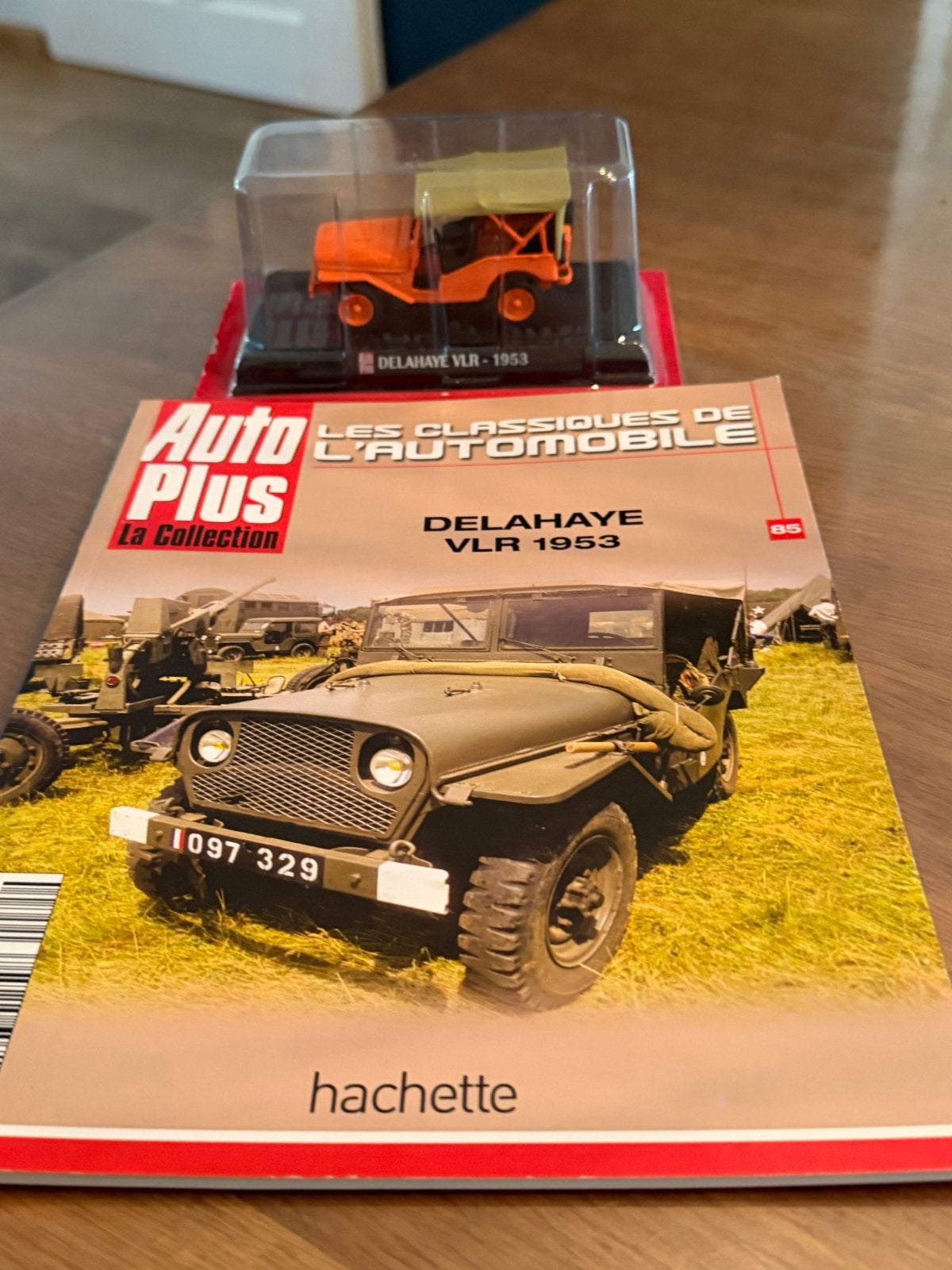 Delahaye VLR 1953 modelauto met tijdschrift, Ophalen of Verzenden, Nieuw, Auto, Overige merken