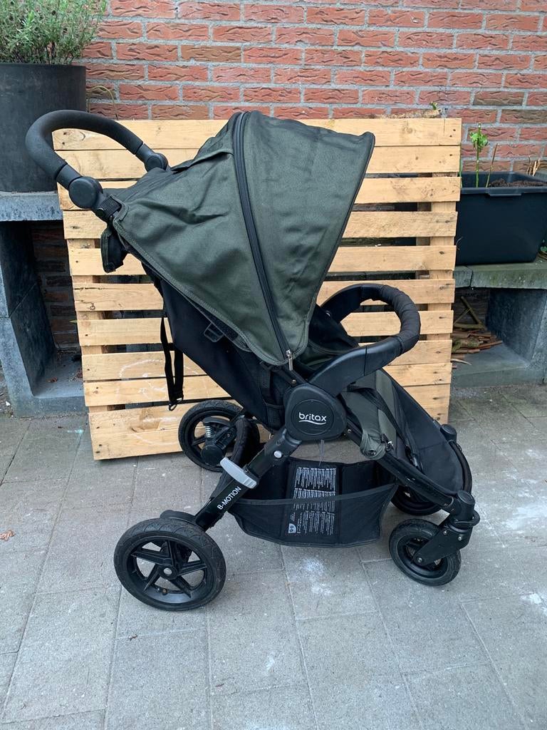 Wandelwagen Britax kakiGroen / Zwart, Ophalen, Zo goed als nieuw, Overige merken