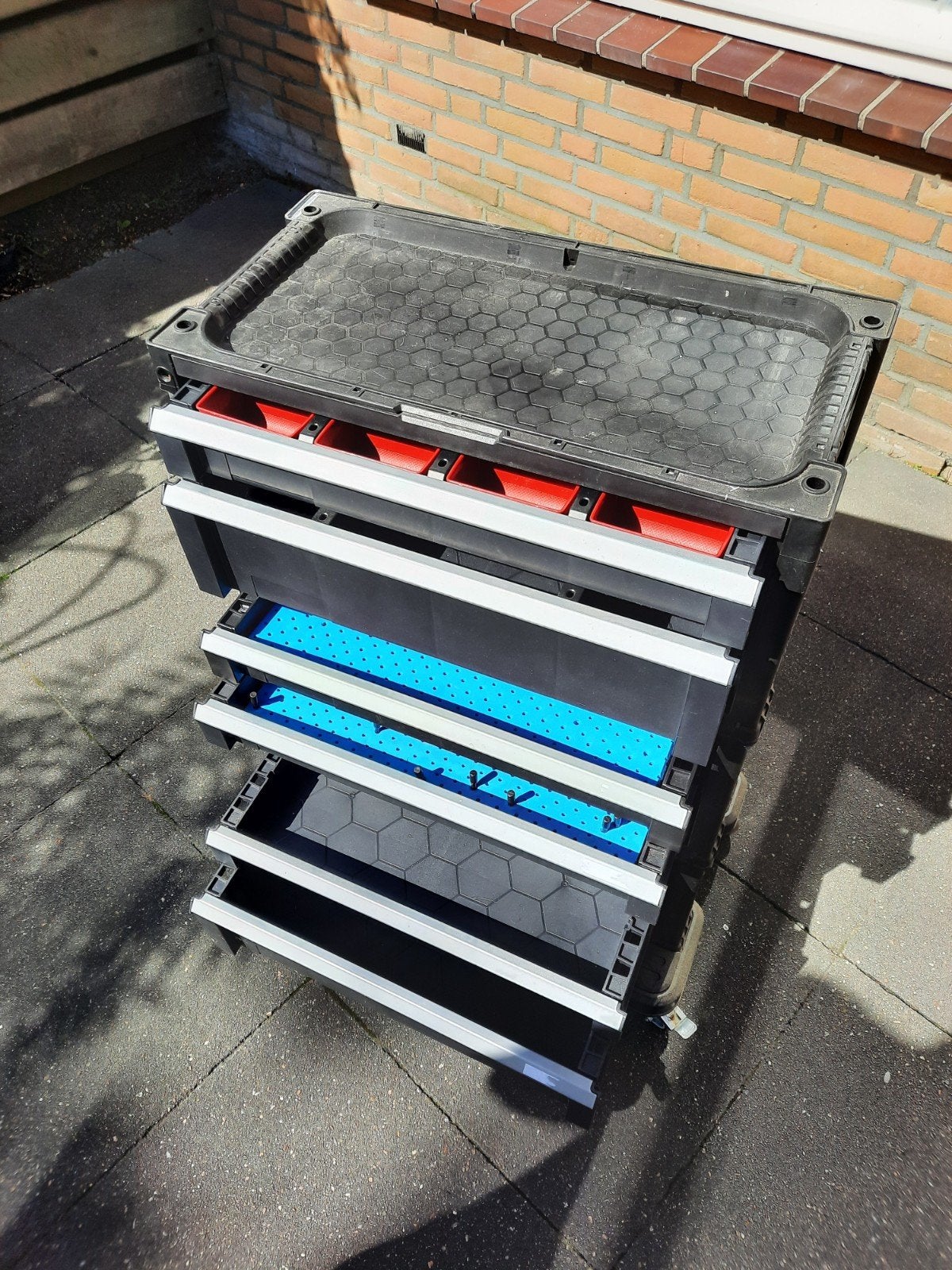 gereegschaps trolley, Ophalen