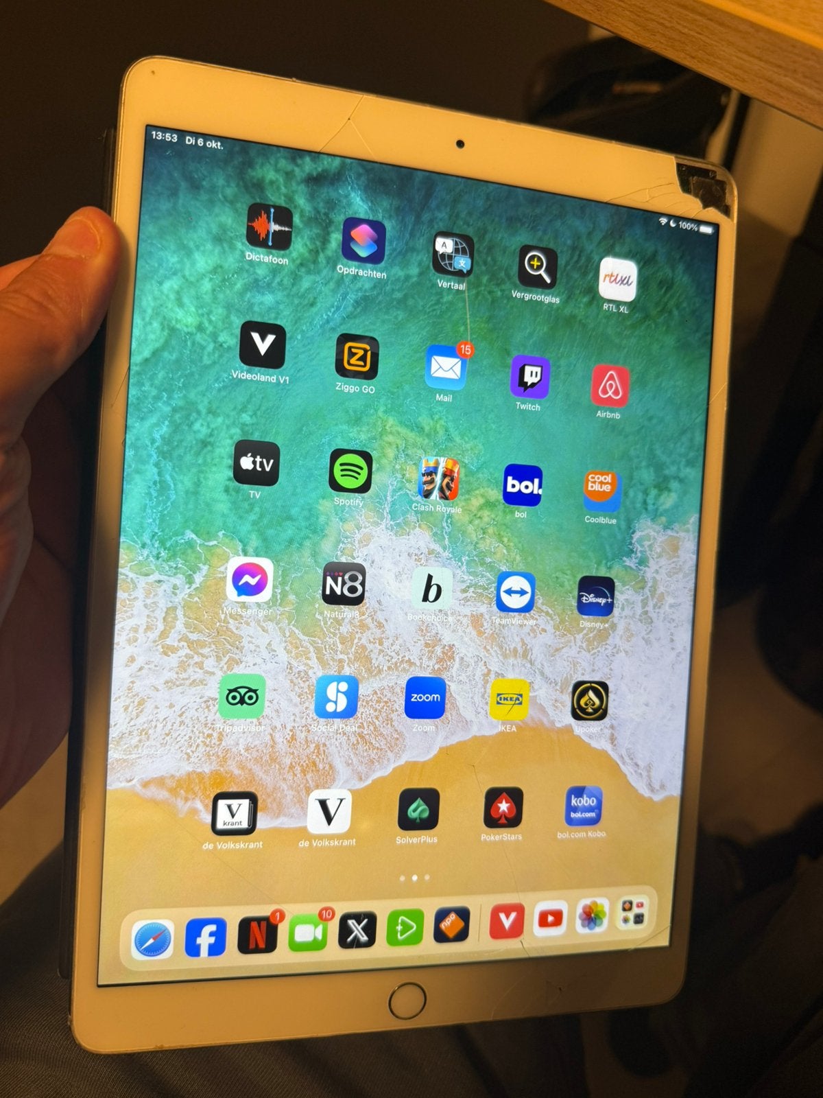 Ipad Pro 10.5 inch 2e generatie Wifi + 5G schermschade