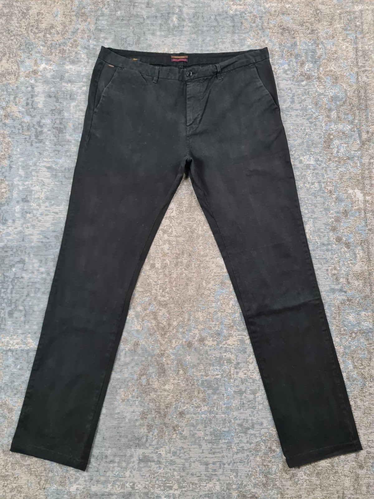 Scotch and Soda STUART W38 L34 Chino Slim STRETCH Bronno3834, W36 - W38 (confectie 52/54), Zwart, https://scotch-soda.eu/pages/contact