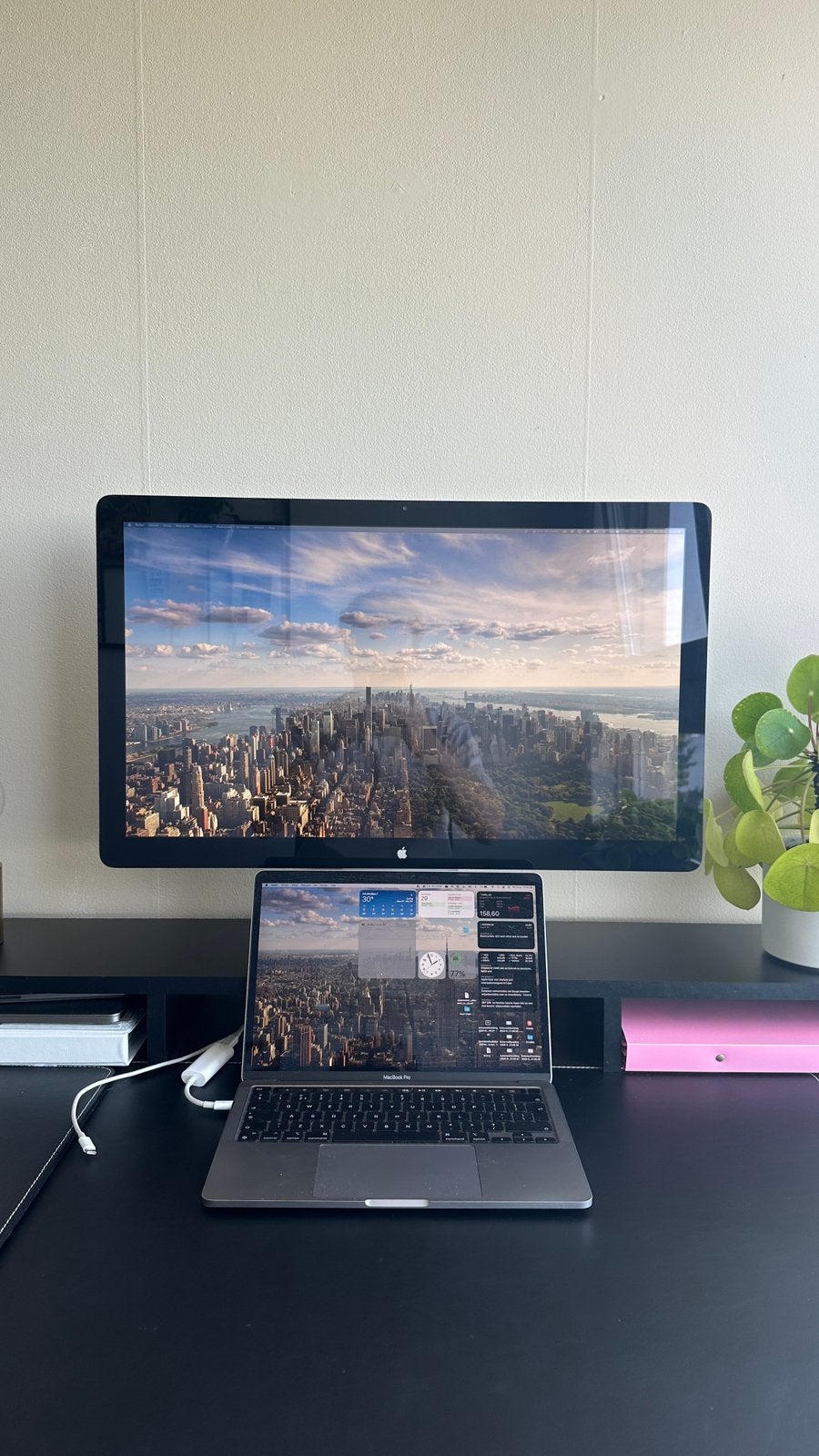 Apple Thunderbolt Display 27 Inch, Computers en Software, Monitoren, Ophalen, IPS, Zo goed als nieuw, Quad HD (2K)