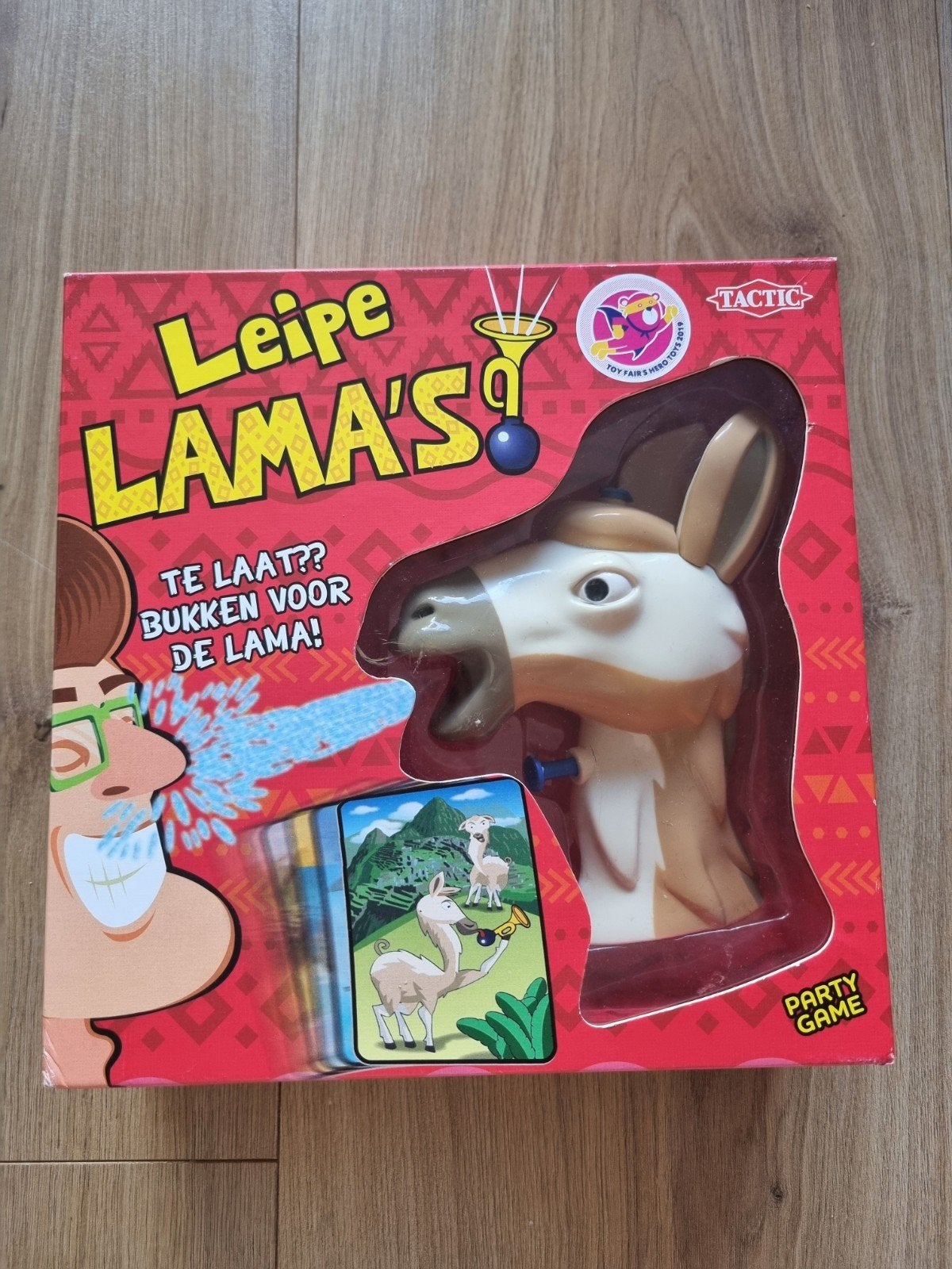 Leipe Lama's Party Game, met Waterpistool!, Drie of vier spelers, Ophalen of Verzenden, Gebruikt, Tactic