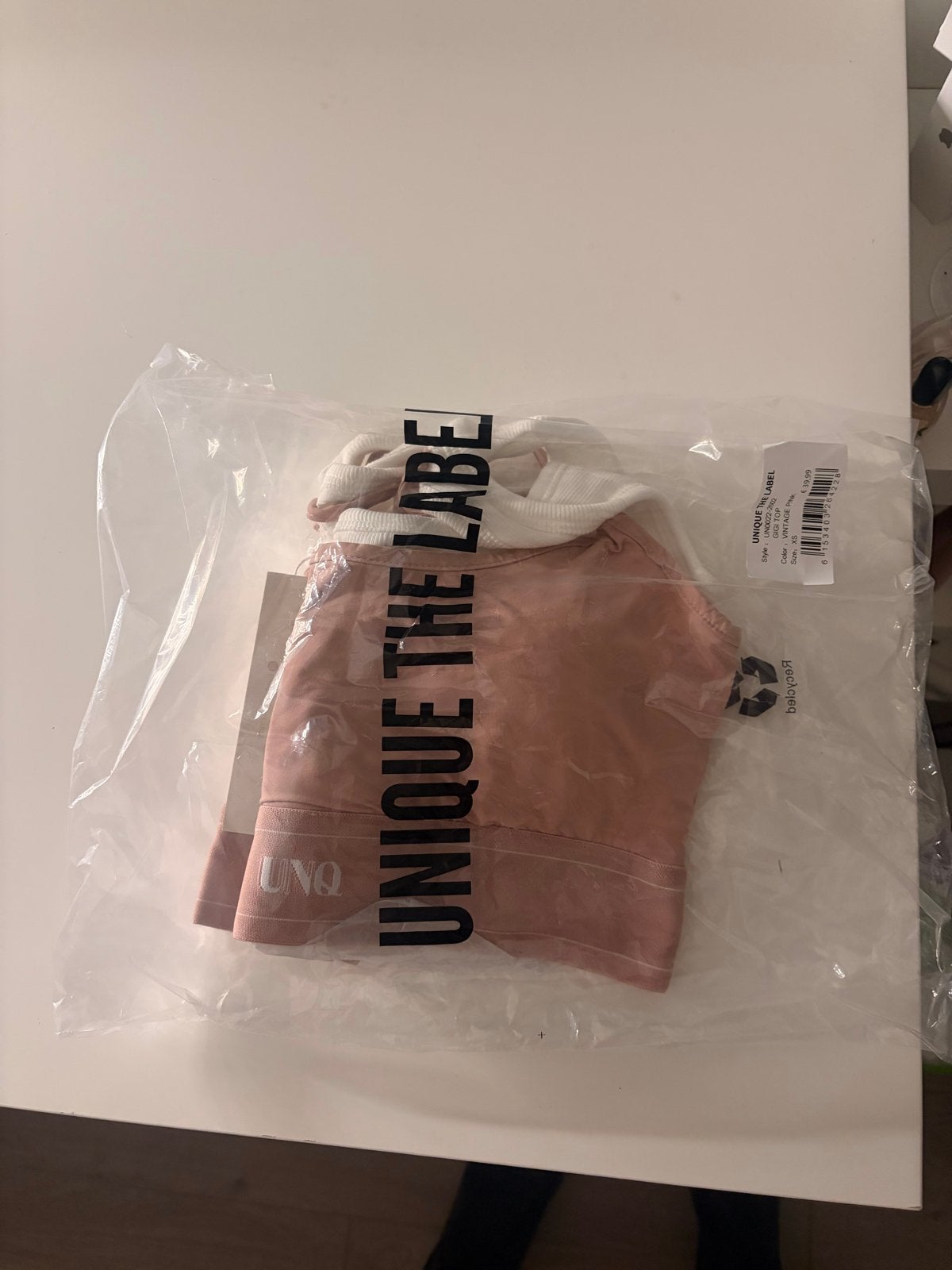 Unique The Label Gigi Top Vintage Pink XS Nieuw, Kleding | Dames, Tops, Nieuw, Ophalen of Verzenden, Korte mouw, Roze