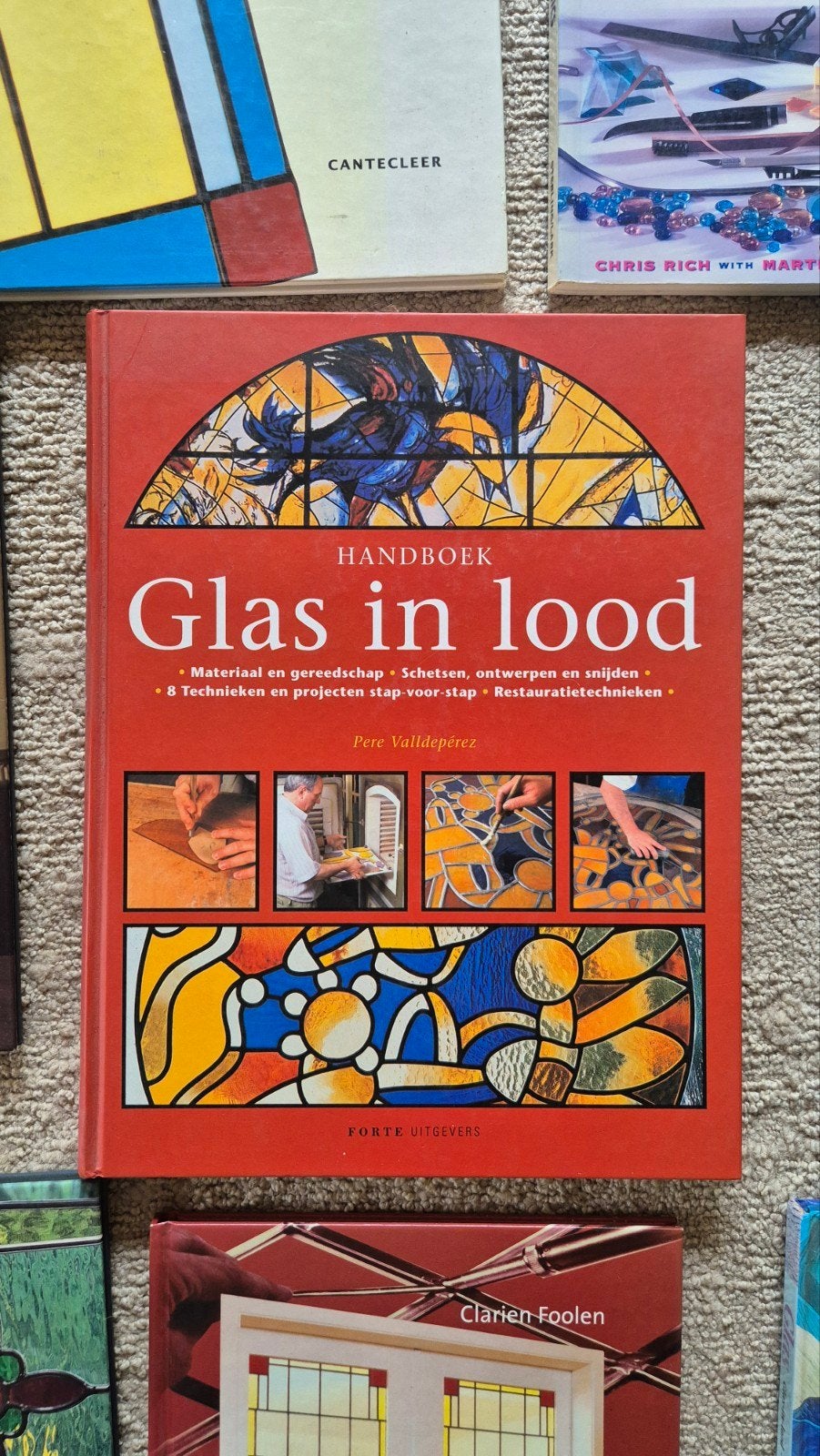 Handboek Glas in lood: Technieken en projecten, Ophalen of Verzenden, Gelezen, Overige onderwerpen, Pere Valldepérez
