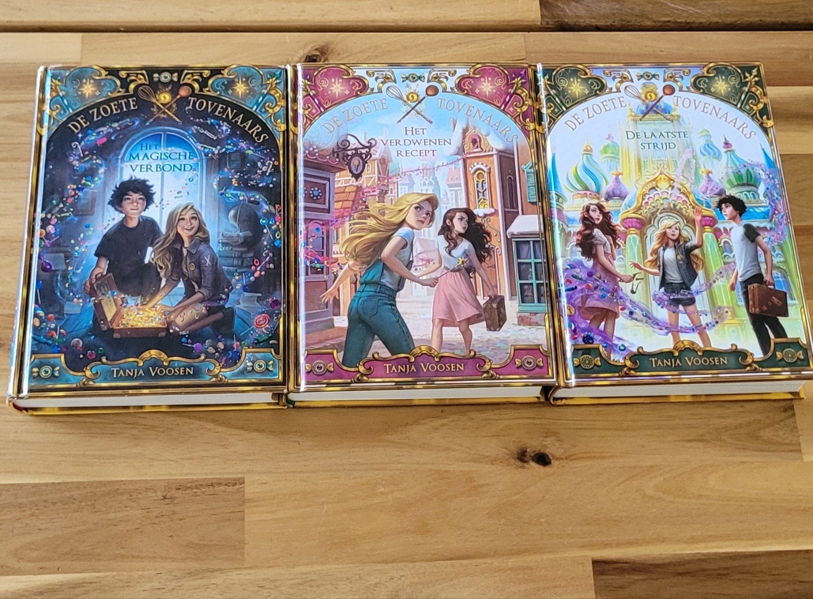 de zoete tovenaars deel 1, 2 en 3, Boeken, Ophalen of Verzenden, Zo goed als nieuw, Tanja Voosen