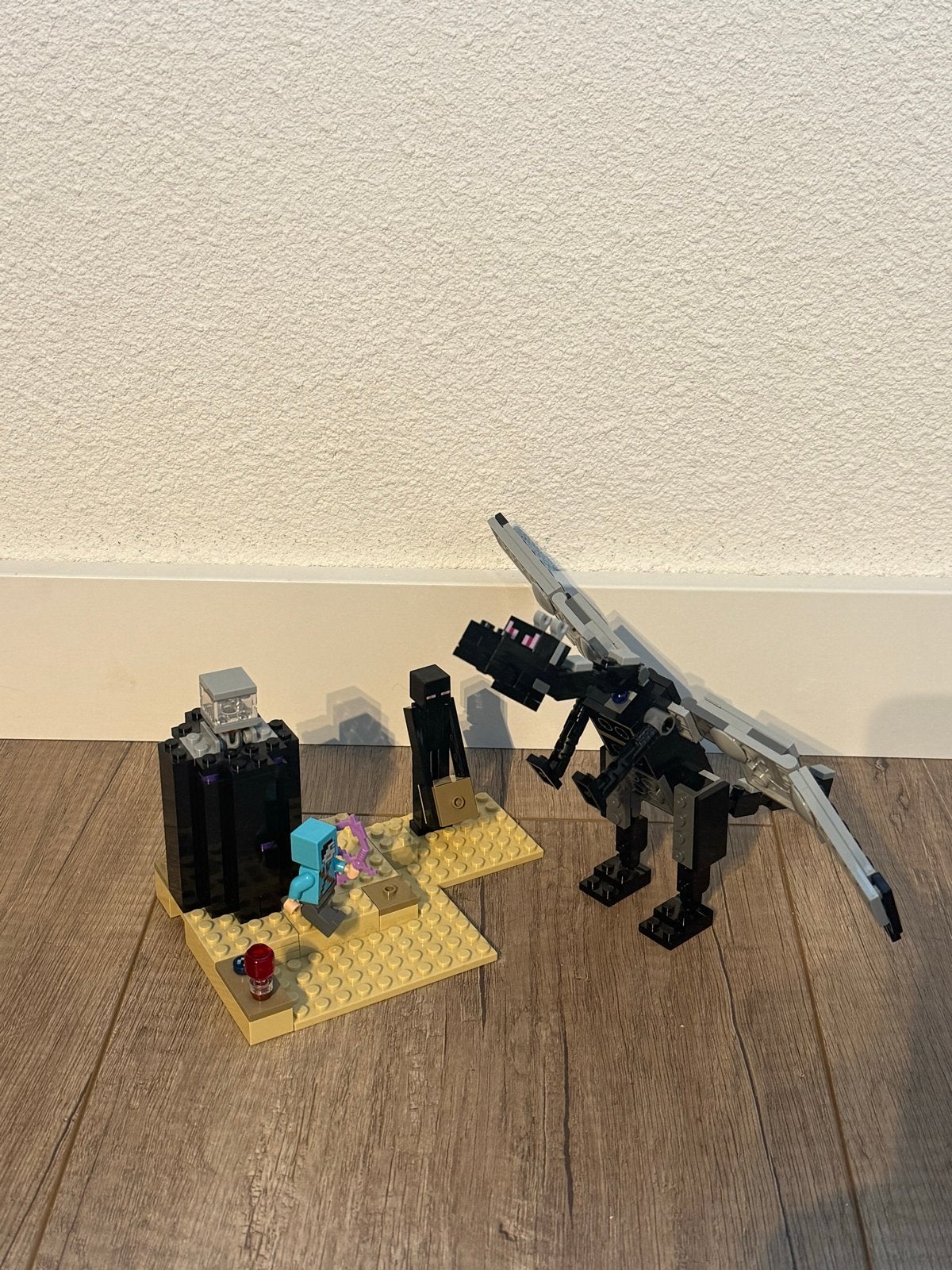 LEGO Minecraft The End Battle set met Enderdraak (21151), Ophalen of Verzenden, Gebruikt, Overige merken