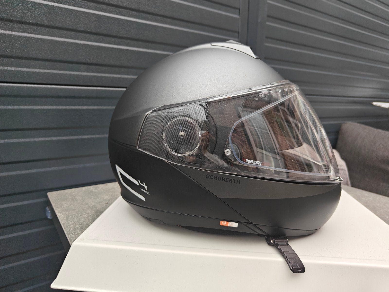 Schuberth C4 Pro Systeemhelm - XL/61 met Communicatiesysteem, Jas | textiel, Dames, Schuberth, Ophalen of Verzenden