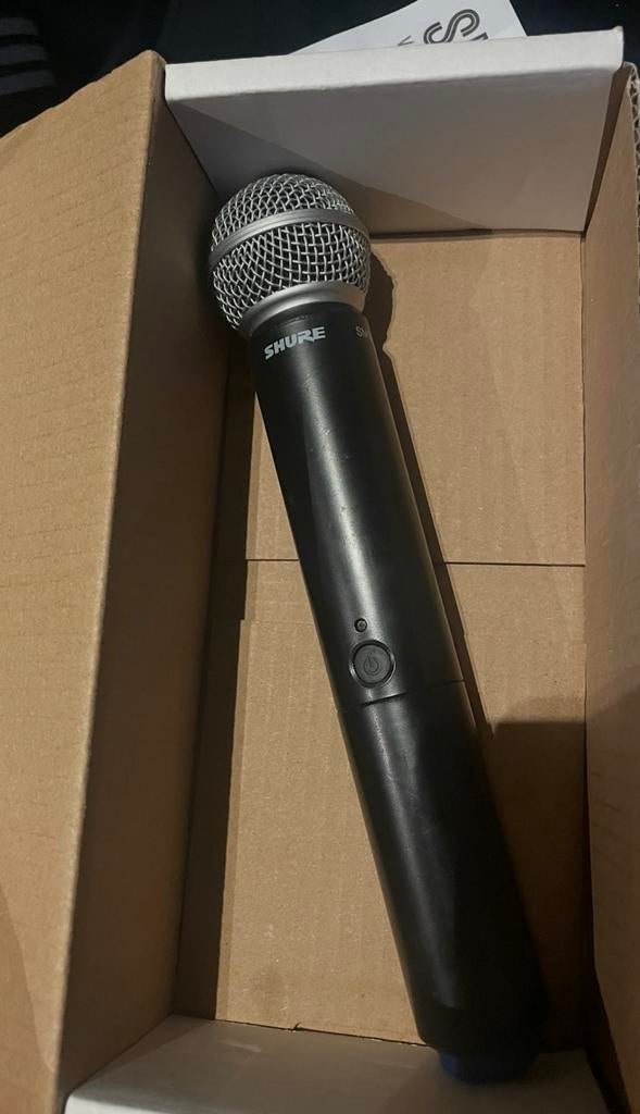 Shure SM58 Zangmicrofoon - Zo goed als nieuw, Ophalen of Verzenden, Zo goed als nieuw, Zangmicrofoon