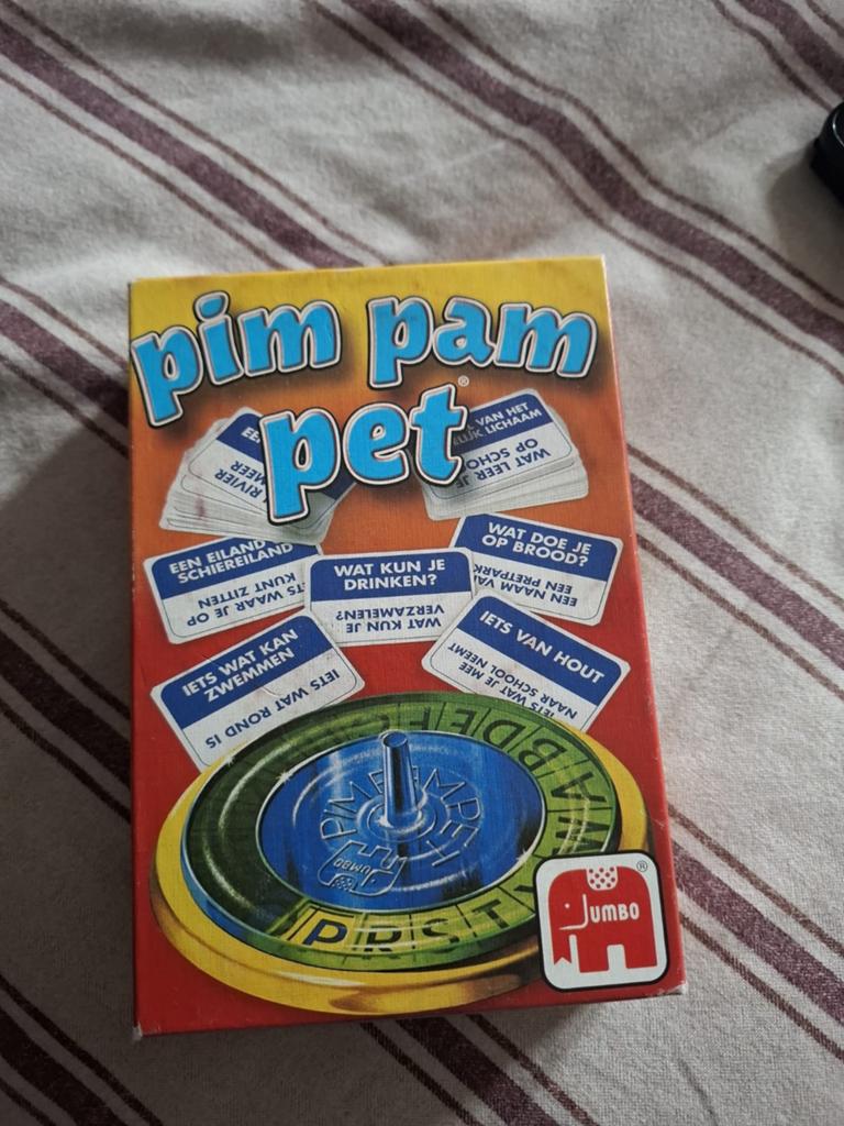 Pim pam pet, Hobby en Vrije tijd, Gezelschapsspellen | Kaartspellen, Ophalen of Verzenden