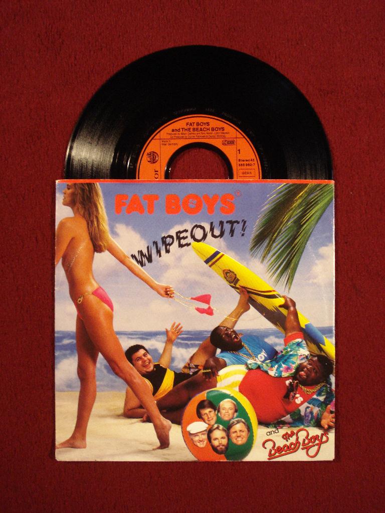 Fat Boys & The Beach Boys7" Vinyl Single: ‘Wipeout!’ (D), 7 inch, Single, Ophalen of Verzenden, Zo goed als nieuw
