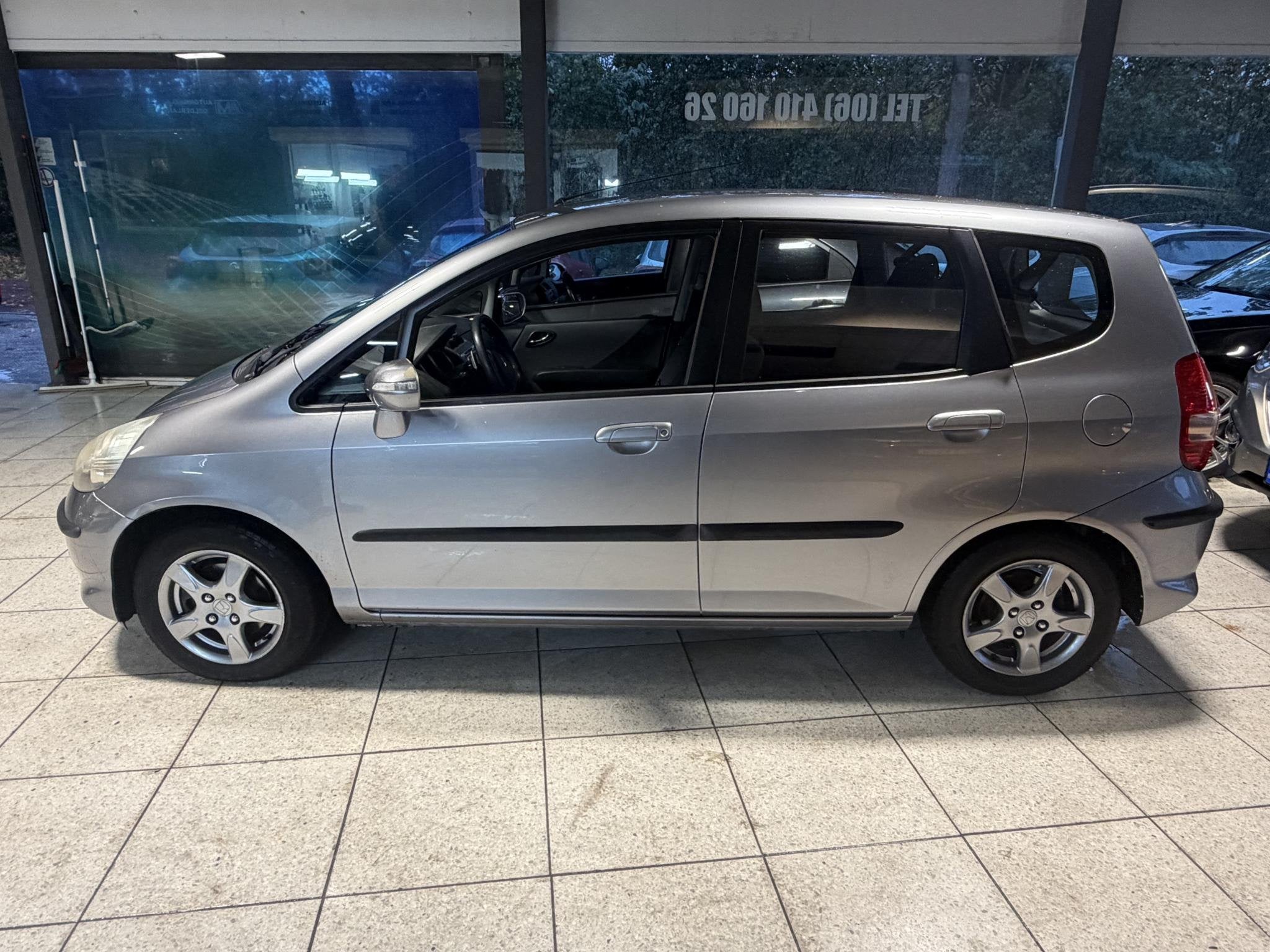 Honda Jazz 1.4 LS | AUTOMAAT | SLECHTS 94.082 KM | AIRCO | D, Auto's, 4 cilinders, Bedrijf, 1339 cc, Zilver of Grijs