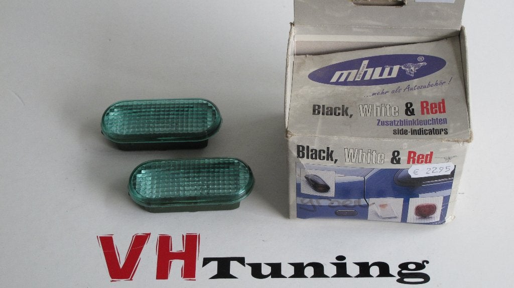 MHW Zijmarkeringslichten Groen VW Golf 3, Polo 6N, Passat, Ophalen of Verzenden