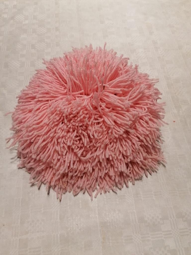 Roze pruik voor kind - Leuk voor carnaval of verkleedpartij, Ophalen of Verzenden, Gebruikt, Meisje