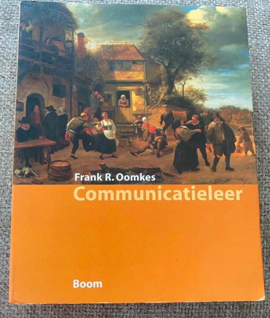 Frank R. Oomkes Communicatirleer., Boeken, Ophalen of Verzenden, Zo goed als nieuw, Overige niveaus, Nederlands