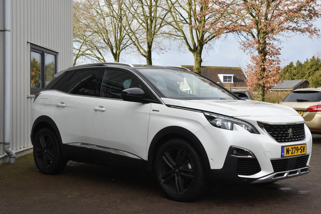 Peugeot 3008 1.6 T 181PK Automaat GT Line. Vocal audio, 360g, Gebruikt, Euro 6, 4 cilinders, 181 pk