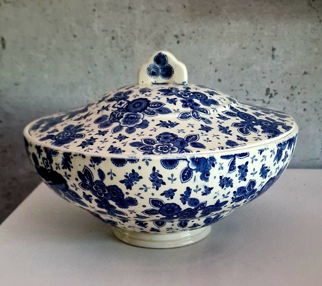 Dekschaal Société Céramique Maastricht Beatrix ( 1938-1945), Antiek en Kunst, Ophalen of Verzenden