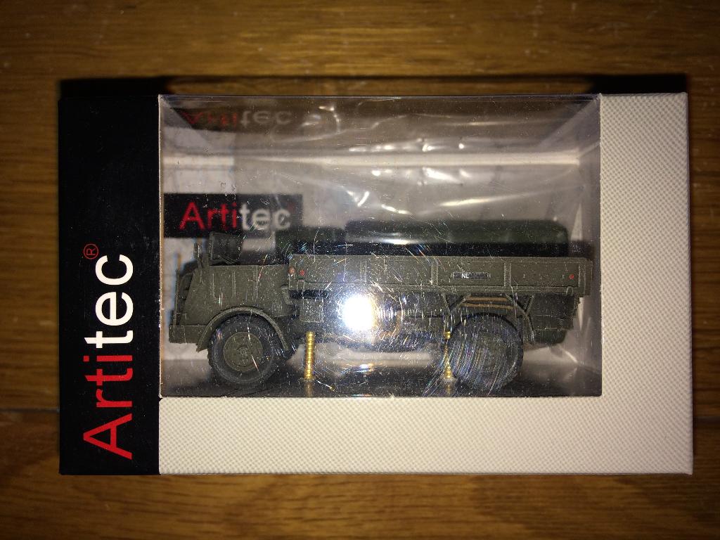 DAF YA 314 Cargo NL 387.167 Artitec militaire vrachtwagen, Hobby en Vrije tijd, Ophalen of Verzenden, Nieuw, Bus of Vrachtwagen