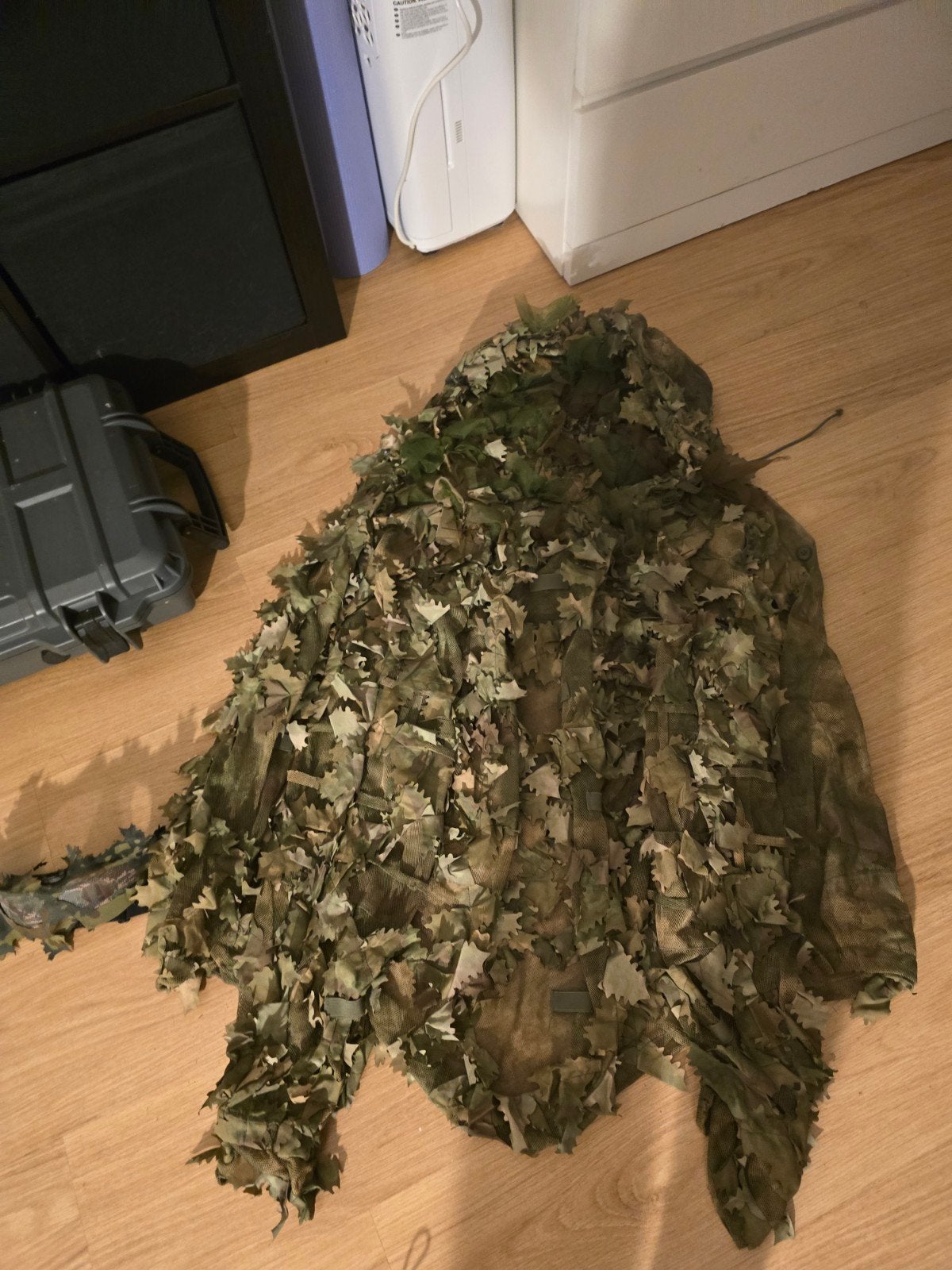 Ghillie Suit - Bladeren Camouflage Pak, Ophalen of Verzenden, Zo goed als nieuw, Onbekend