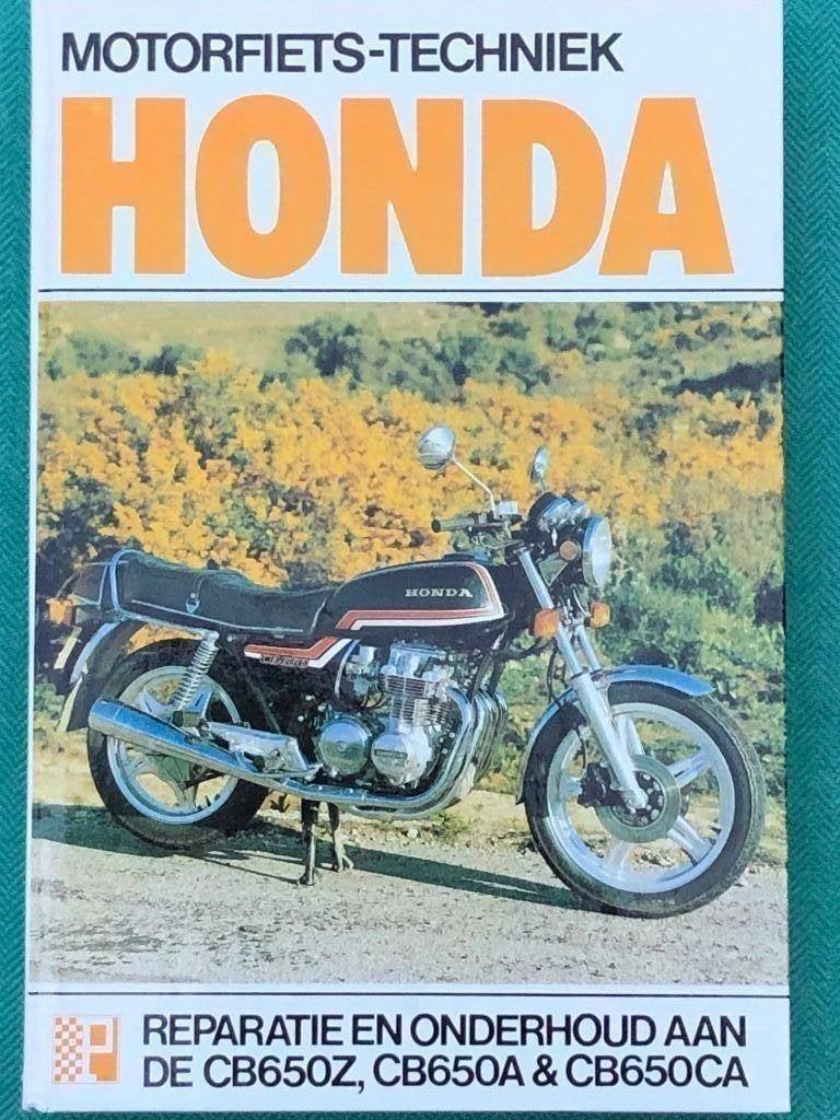 werkplaatshandboek HONDA CB650 1978-1980 ** NIEUW & NL-talig, Motoren, Handleidingen en Instructieboekjes, Ophalen of Verzenden