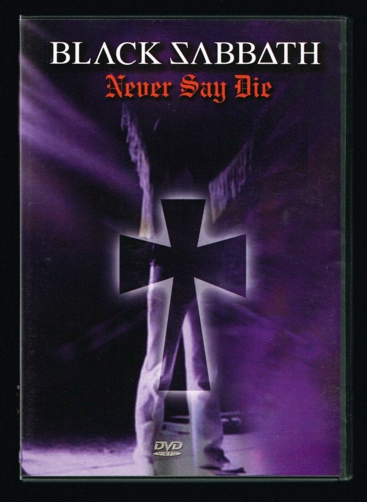 Black Sabbath - Never Say Die DVD / Ozzy Osbourne, Alle leeftijden, Ophalen of Verzenden, Zo goed als nieuw, Concert