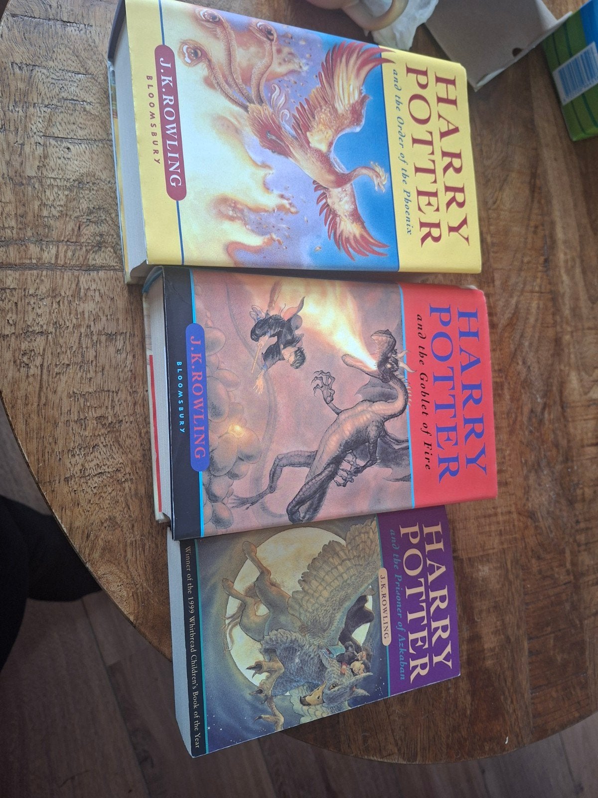 Harry Potter Boeken:  3, 4 en 5, Ophalen of Verzenden