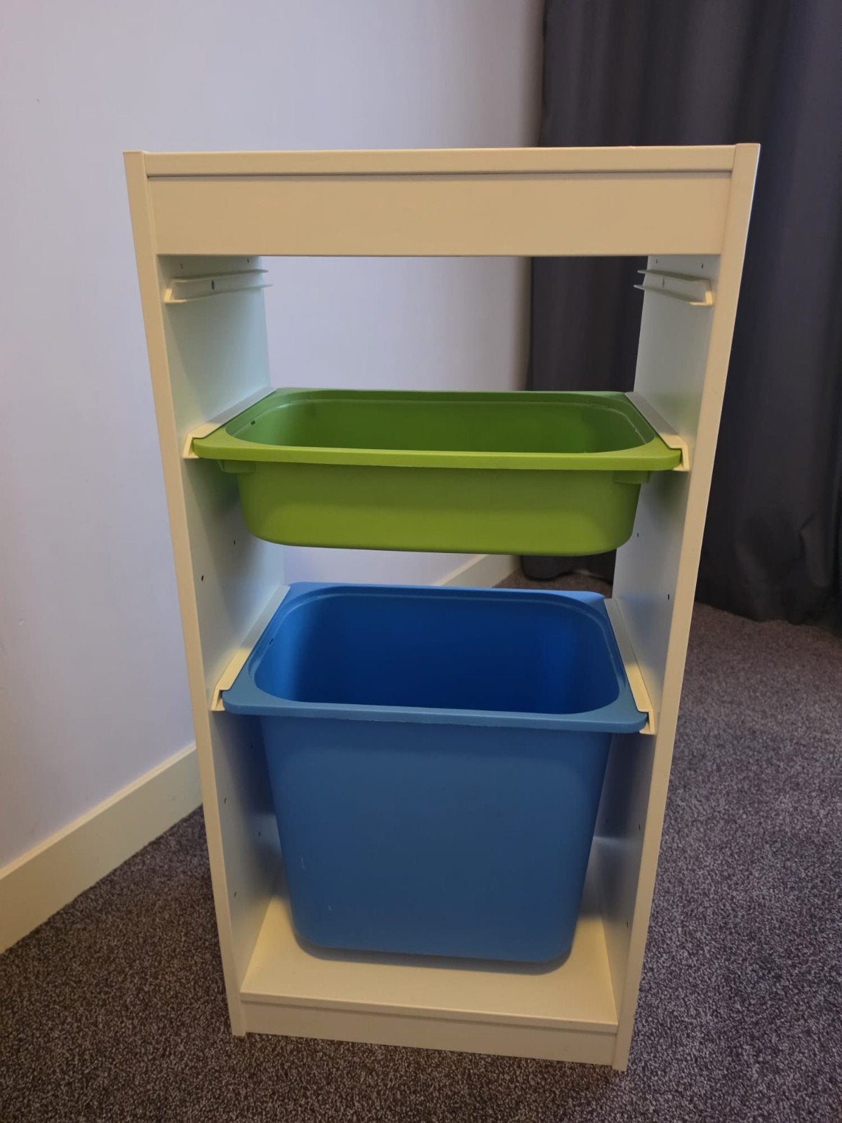 IKEA Trofast kast met bakken - Wit, 36x40x94 cm, Ophalen, Gebruikt, Minder dan 50 cm, 90 tot 105 cm
