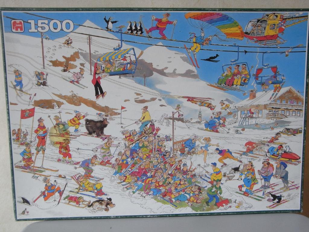 jan van Haasteren Puzzels, Ophalen, Zo goed als nieuw