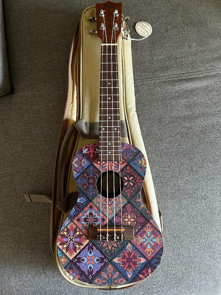 Flight fusion auc-33 concert ukulele, Muziek en Instrumenten, Ophalen of Verzenden, Gebruikt
