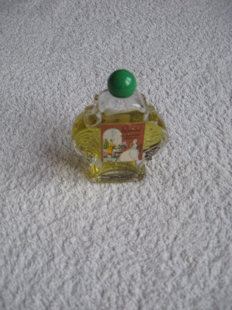 Flacon (glas/oud) Boldoot Lavendel parfum (eau de toilette?), Verzamelen, Ophalen of Verzenden, Gebruikt, Parfumfles, Gevuld