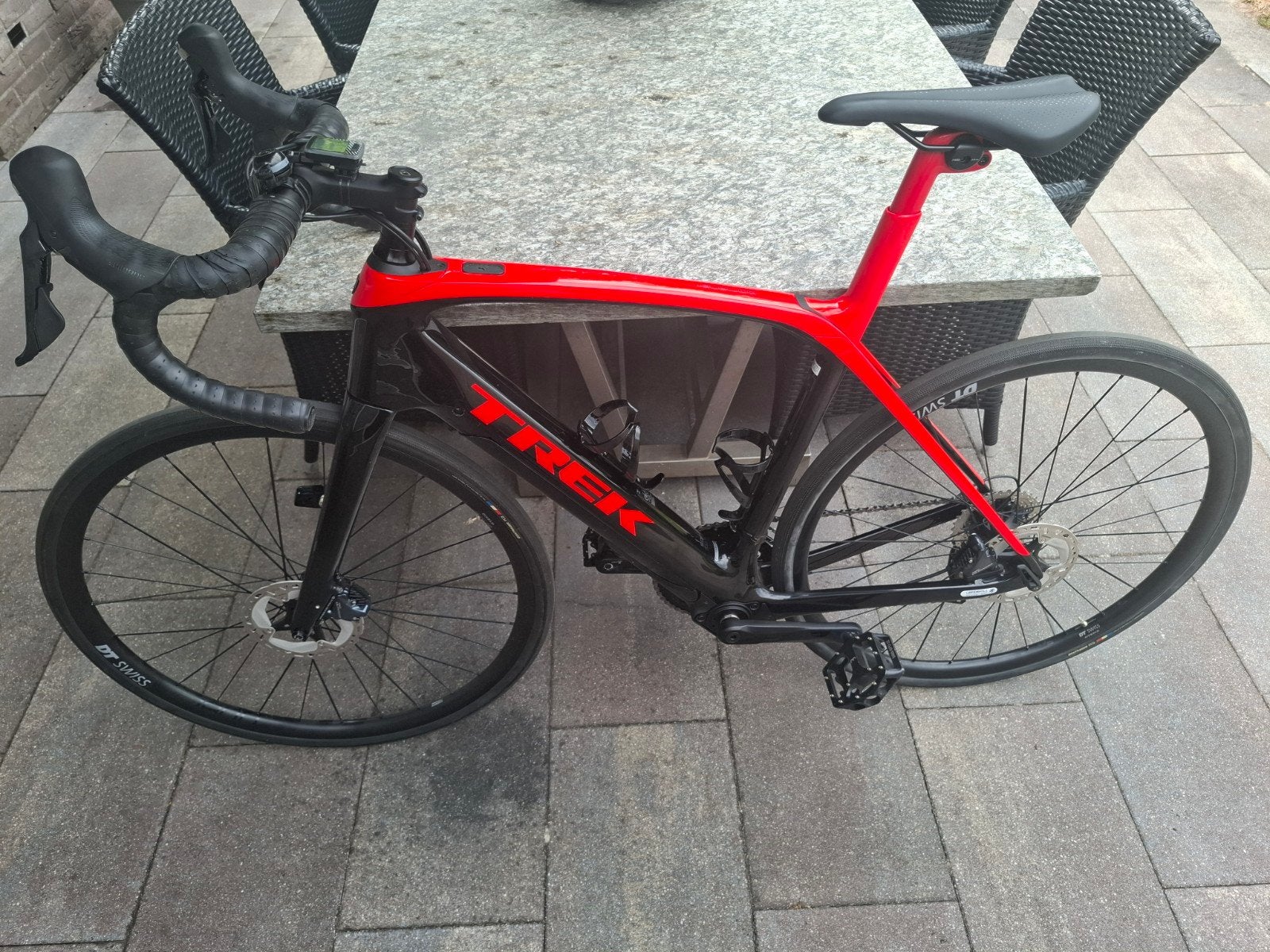 Trek Domane+ LT Ultegra Elektrisch Frame maat 56, Fietsen en Brommers, Fietsen | Racefietsen, Zo goed als nieuw, Overige merken
