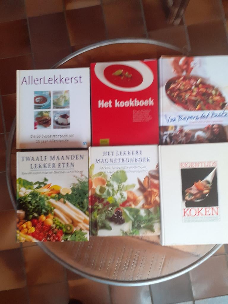 Diverse kookboeken (6), Boeken, Kookboeken, Ophalen of Verzenden, Zo goed als nieuw, Overige gebieden