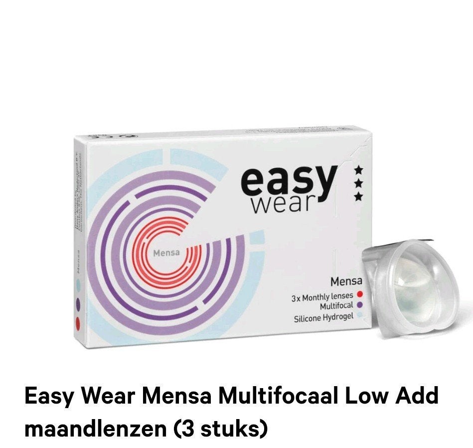 2x Nieuwe Easy wear multifocaal maandlenzen -1,5, Ophalen of Verzenden, Nieuw, Ogen