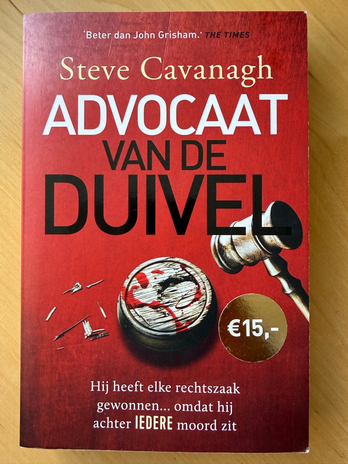 Advocaat van de Duivel - Steve Cavanagh (Thriller), Ophalen of Verzenden, Zo goed als nieuw