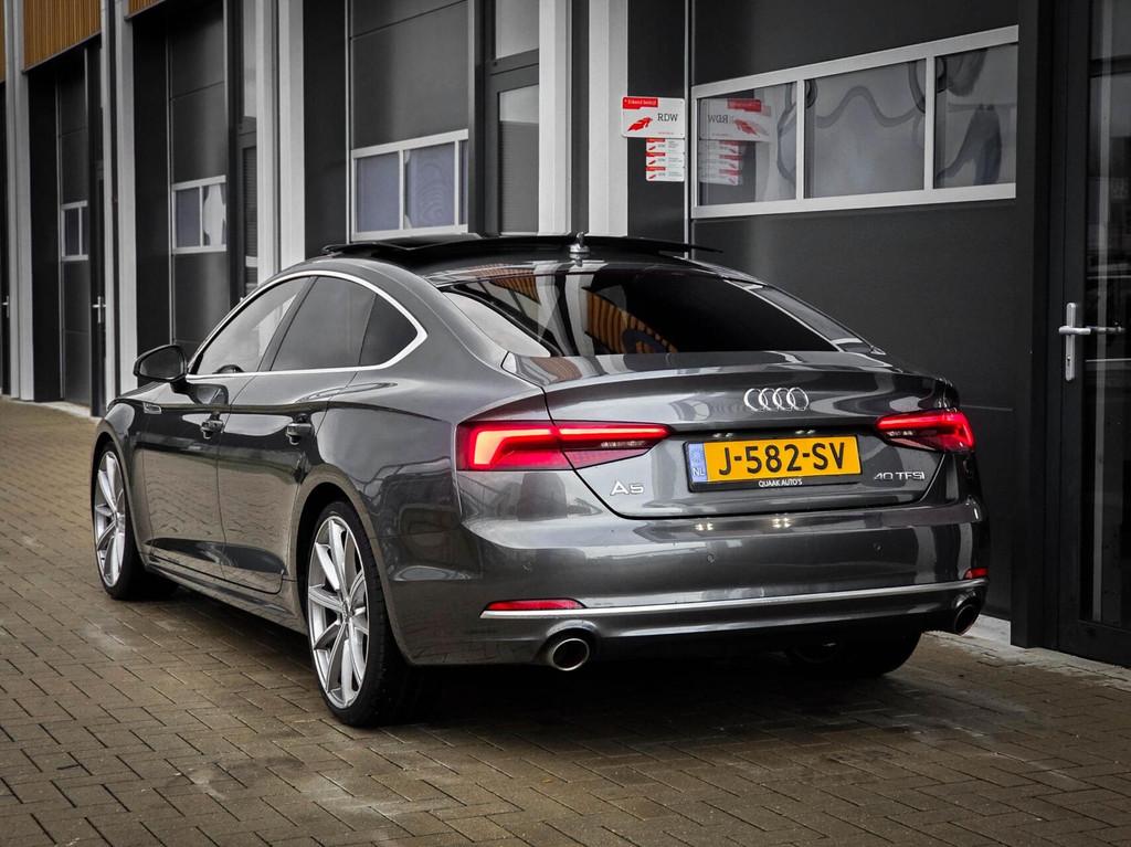 Audi A5 Sportback 40 TFSI 3xS-Line | PANO | SFEER | CARPLAY, Gebruikt, 1984 cc, Leder, Bedrijf