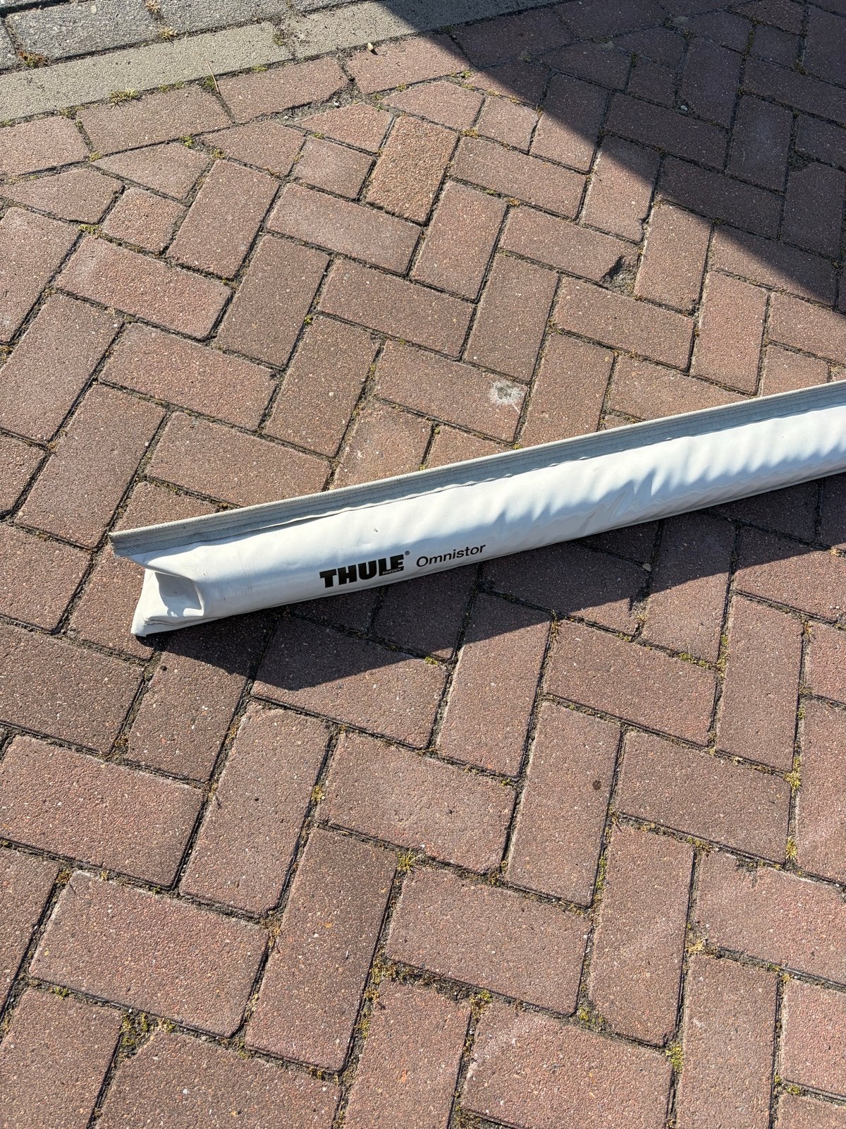 Thule Omnistor luifel - 4m.  + zijwand, Ophalen, Gebruikt, Polyester, Thule