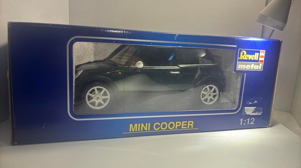Mini cooper green revell 1.12, Auto, Ophalen of Verzenden, A, A