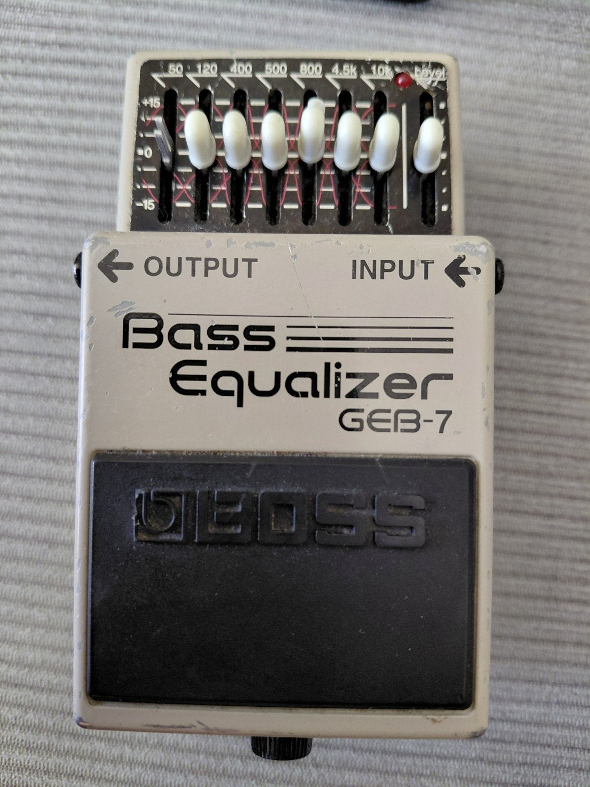 Boss GEB-7 Bass Equalizer Pedaal - Gebruikt, Verzenden, Gebruikt, Equalizer